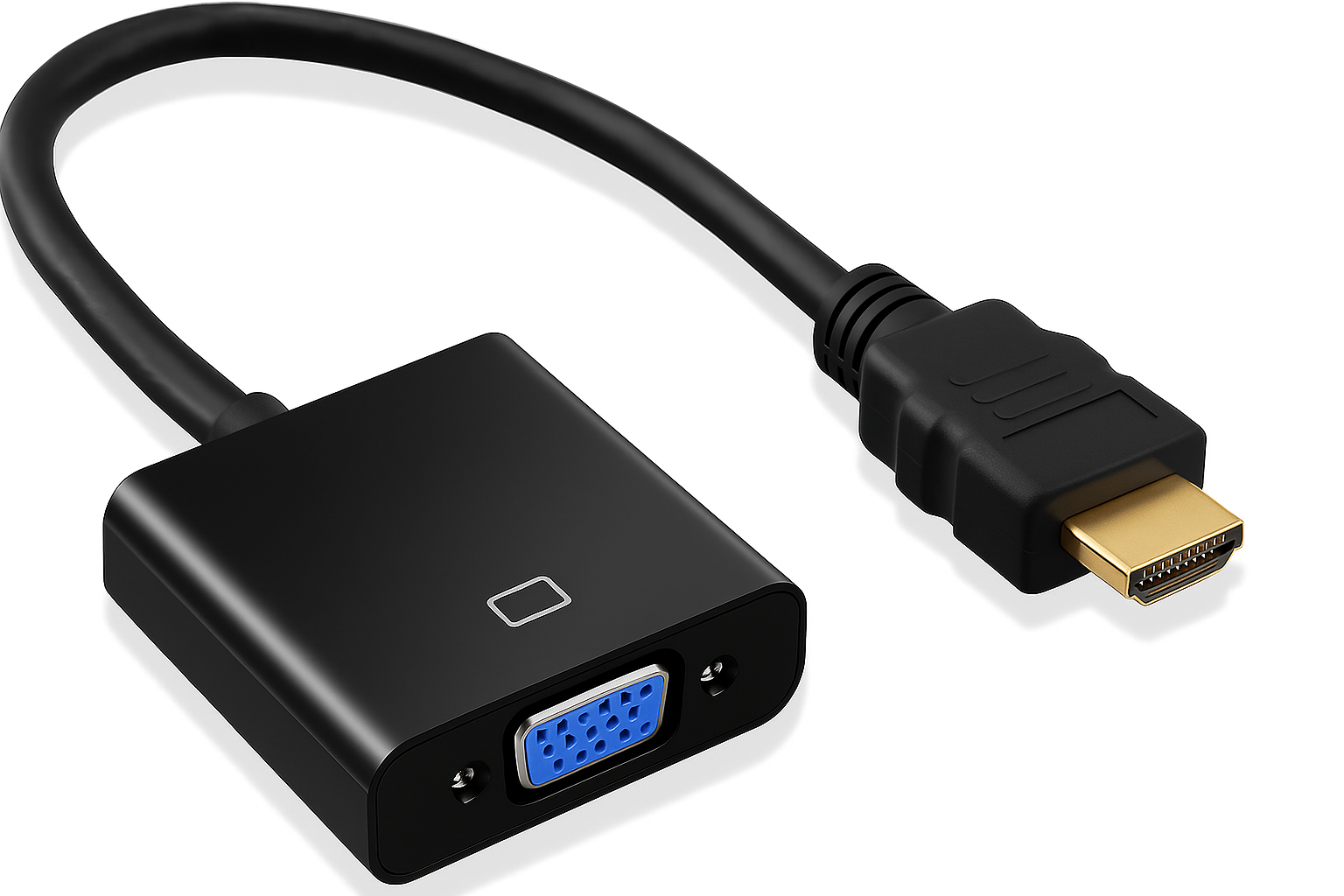 HDTV to VGA Adapter – Digital to Analog Video Converter for Monitors & Projectors product image