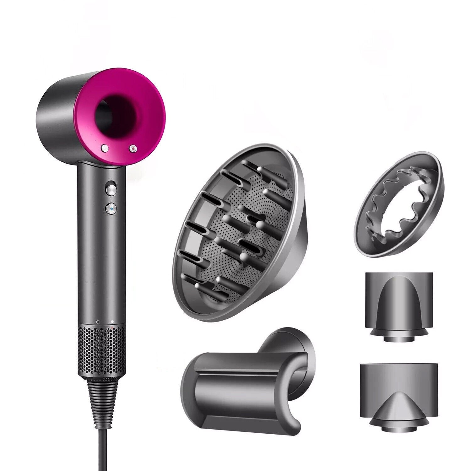 Leafless Hair Dryer – Fast Drying with Intelligent Heat Control & Attachments product image