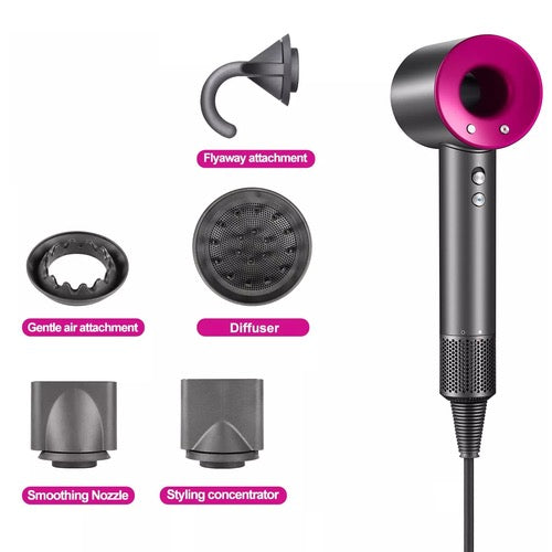 Leafless Hair Dryer – Fast Drying with Intelligent Heat Control & Attachments product image
