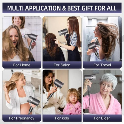Leafless Hair Dryer – Fast Drying with Intelligent Heat Control & Attachments product image