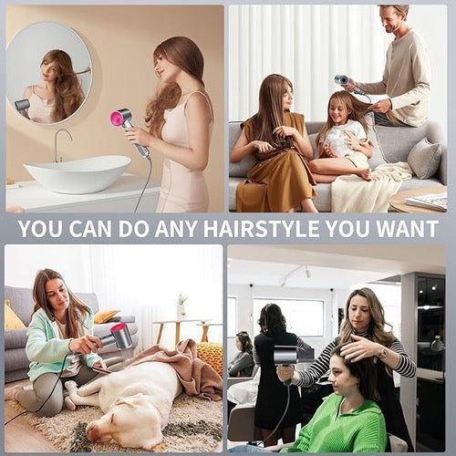 Leafless Hair Dryer – Fast Drying with Intelligent Heat Control & Attachments product image