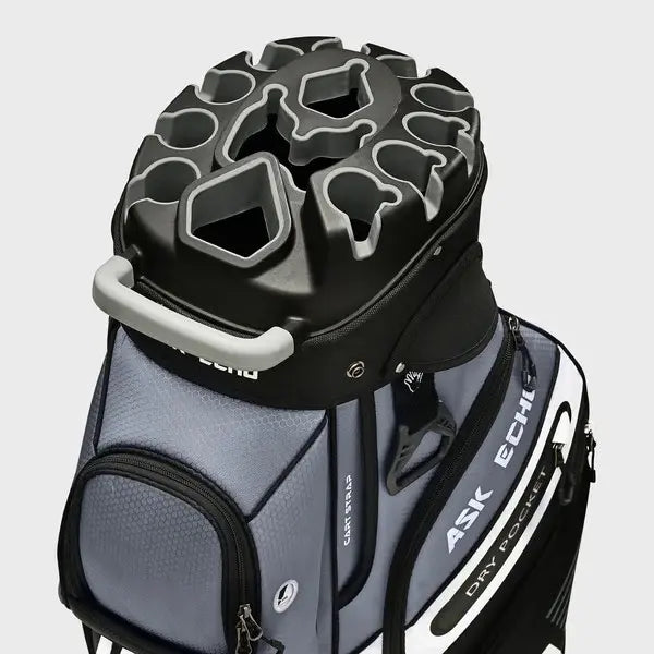 ASK ECHO T-Lock 14-Way Golf Cart Bag with Full-Length Dividers