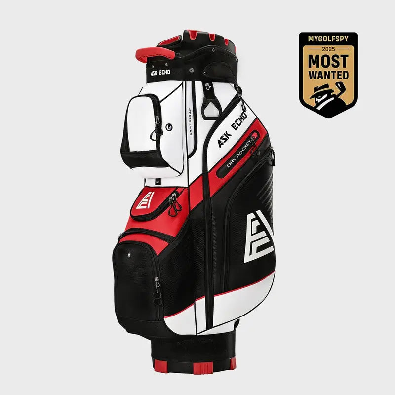 ASK ECHO T-Lock 14-Way Golf Cart Bag with Full-Length Dividers