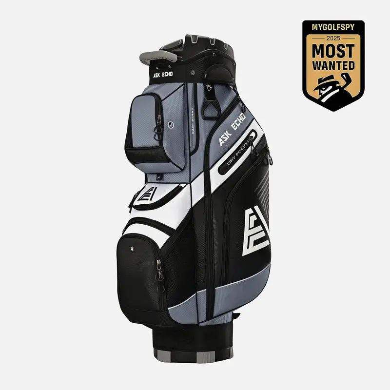 ASK ECHO T-Lock 14-Way Golf Cart Bag with Full-Length Dividers