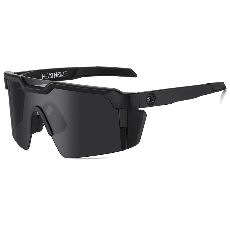 Multifunctional outdoor photochromic polarized sunglasses | Daytime sunglasses, nighttime brightness enhancement, aviator oversized frame design, windproof and anti-glare, unisex (with UV400 protection)